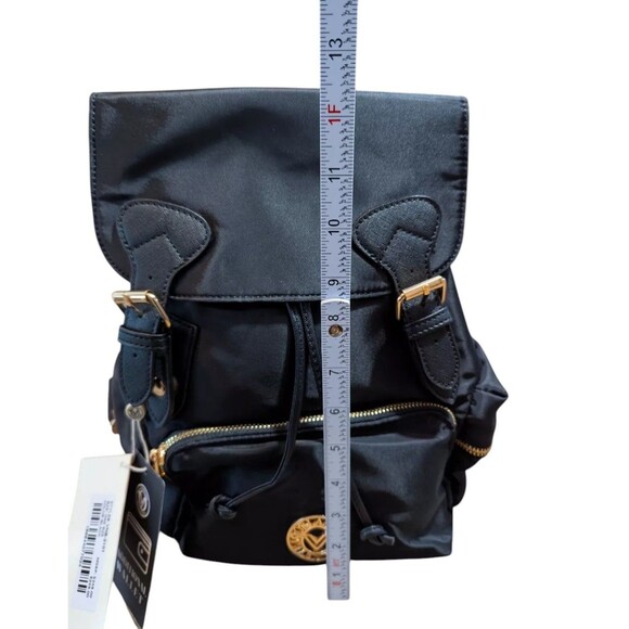 Valentino Orlandi Backpack Black w/ Coin Purse NEW with TAGS (MSRP: $249) main image 5